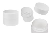 Пластмасов буркан за многократна употреба 50 мл с капачка  и пластмасово уплътнение-изображение_продукт