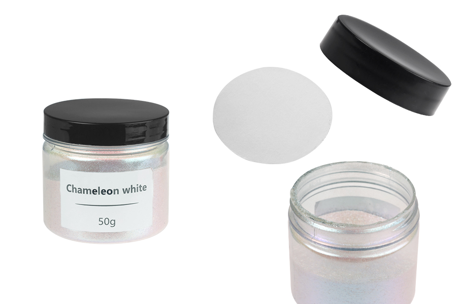 Прахообразен цвят 50 г в преливащ се бял цвят-изображение_продукт