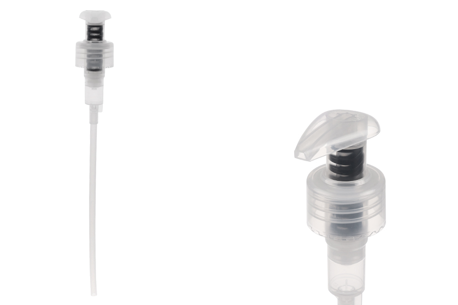 Безметална пластмасова помпа за крем 28/410 за козметика-изображение_продукт