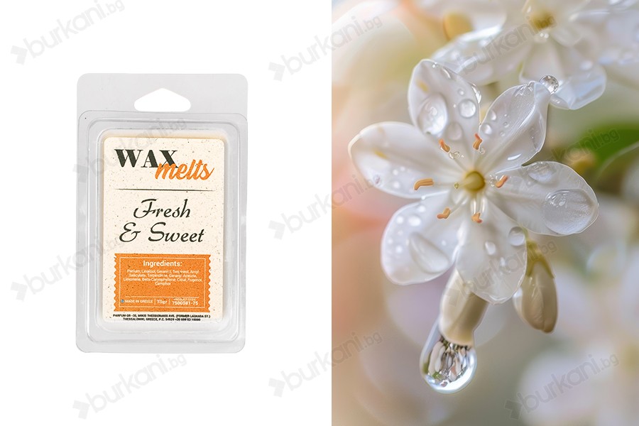 Восъчни кубчета  Fresh & Sweet (75 гр.)-изображение_продукт