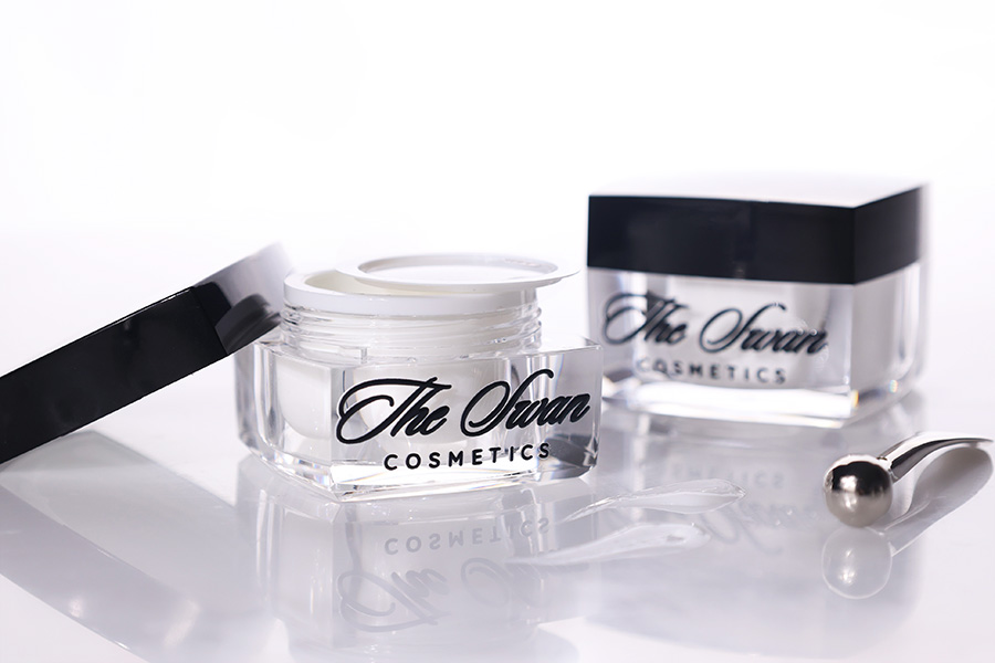 Луксозен акрилен буркан 30 мл за крем с черна капачка-изображение_група