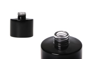 Стъклена черна бутилка 100 мл за ароматизатор-изображение_продукт