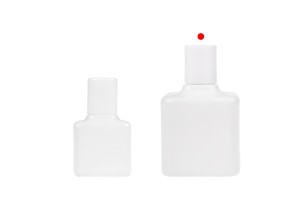 Стъклена бутилка за парфюм 100 мл в различни цветове със спрей и капачка-изображение_група