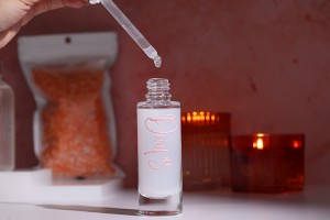 Прозрачна стъклена бутилка с гърловина 18/415-изображение_група