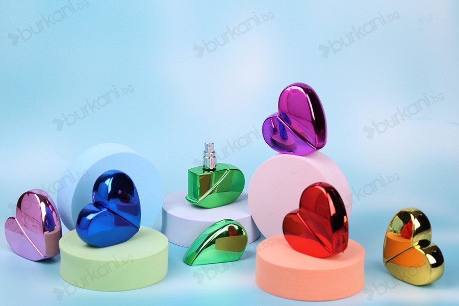 Стъклена бутилка 25 мл за парфюм Сърце "Валентинка"-изображение_група