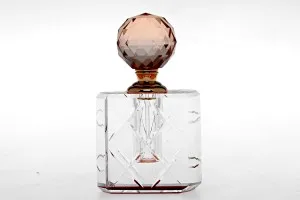 10 ml кристална бутилка с игла и кристална капачка-2