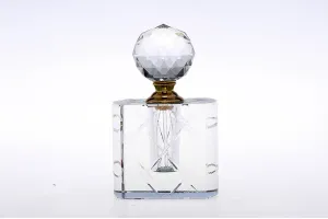 Кристална бутилка 10ml с кристален капак и игла-1