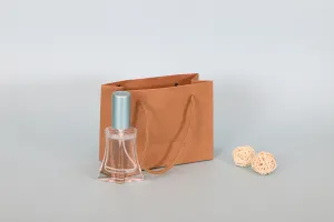 Τσάντα δώρου χάρτινη κραφτ - κορδόνι 3 mm με ωραία υφή στην απόχρωση της τσάντας 110x60x144-изображение_група