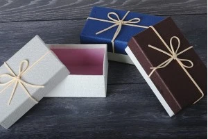 Подаръчна кутия  150x90x55 mm с панделка  - 6 бр.-изображение_група