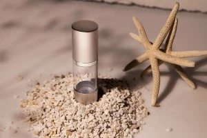 Пластмасова прозрачна Акрилна бутилка 30 мл Airless с алуминиева капачка-7