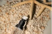 Пластмасова прозрачна Акрилна бутилка 30 мл Airless с алуминиева капачка Пластмасова прозрачна Акрилна бутилка 30 мл Airless с алуминиева капачка