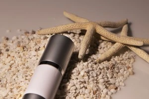 Бутилка тип Airless 30 мл, пластмасово бяло тяло, капачка и основа алуминиево мат сребристо-8