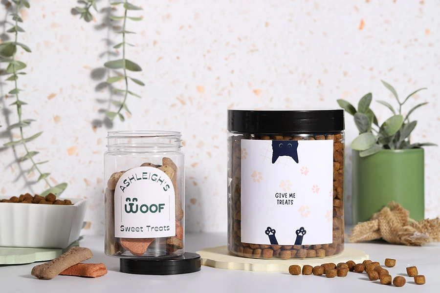 Пластмасова опаковка 750 мл с черна капачка, с размери  100x120 mm-изображение_група