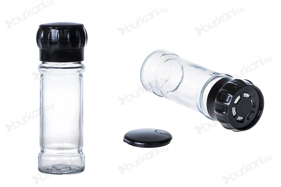 Буркан за подправки 100 ml-изображение_размери