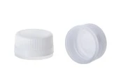 Бяла пластмасова капачка със защитен пръстен PP 35-изображение_продукт
