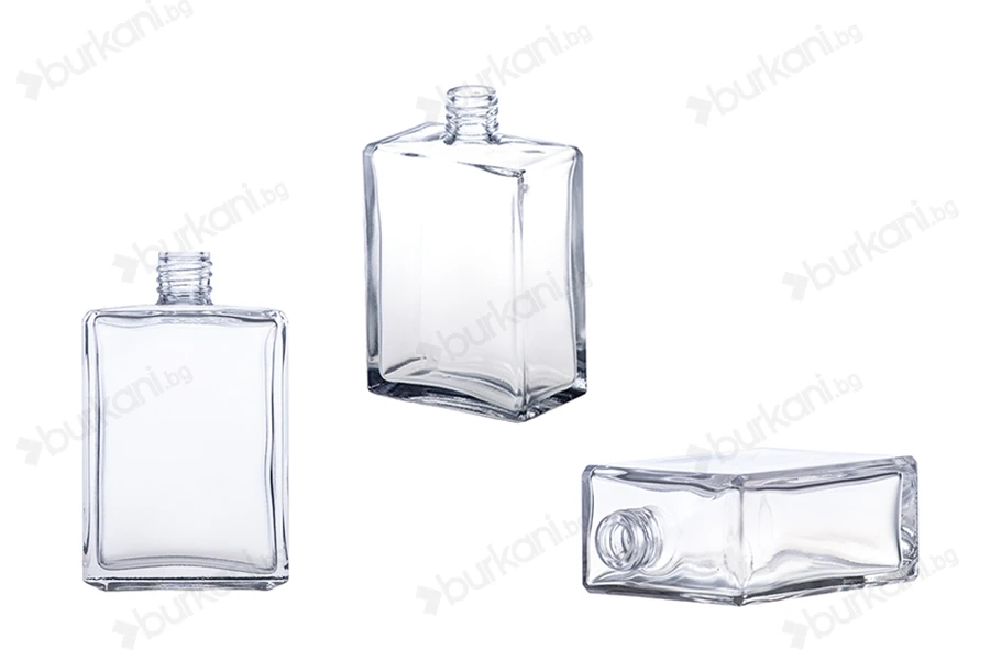 Квадратна бутилка за парфюм 100 ml 30/100 (18/415)-изображение_продукт