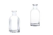 Стъклена квадратна бутилка 100 ml Стъклена квадратна бутилка 100 ml
