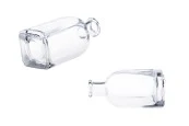 Стъклена квадратна бутилка 100 ml Стъклена квадратна бутилка 100 ml