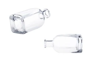 Стъклена квадратна бутилка 100 ml-2