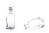 Стъклена квадратна бутилка 100 ml Стъклена квадратна бутилка 100 ml