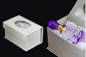 Кристална бутилка от 5 ml с кристална капачка и игла в 6 цвята Кристална бутилка от 5 ml с кристална капачка и игла в 6 цвята