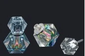 Кристална бутилка 5 ml с игла и кристална капачка Кристална бутилка 5 ml с игла и кристална капачка