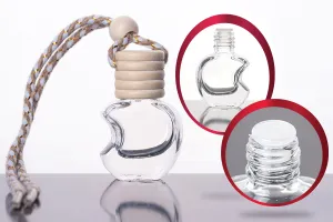 Малки шишенца за парфюм, ароматизатор за кола,  5 ml  Ябълка-2