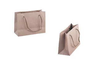 Хартиена крафт подарична чанта, с размери 144x60x110-1