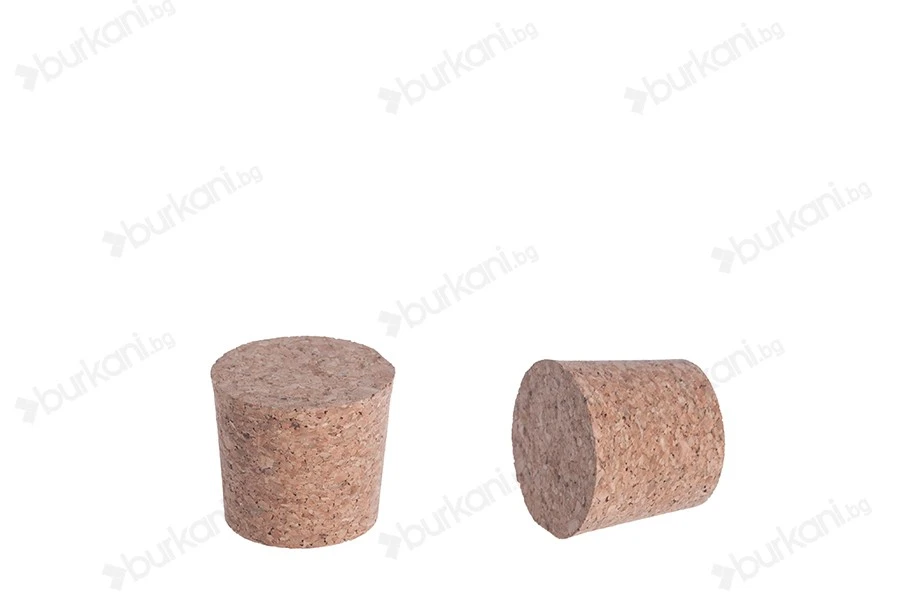 Коркова конусовидна тапа за буркани -  30x35/30-изображение_продукт