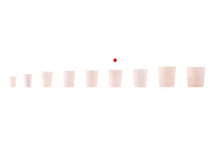 Конусовидни силиконови тапи с размери  27,2x22,2/17,5 - за  Φ 19 (PP 28)-5