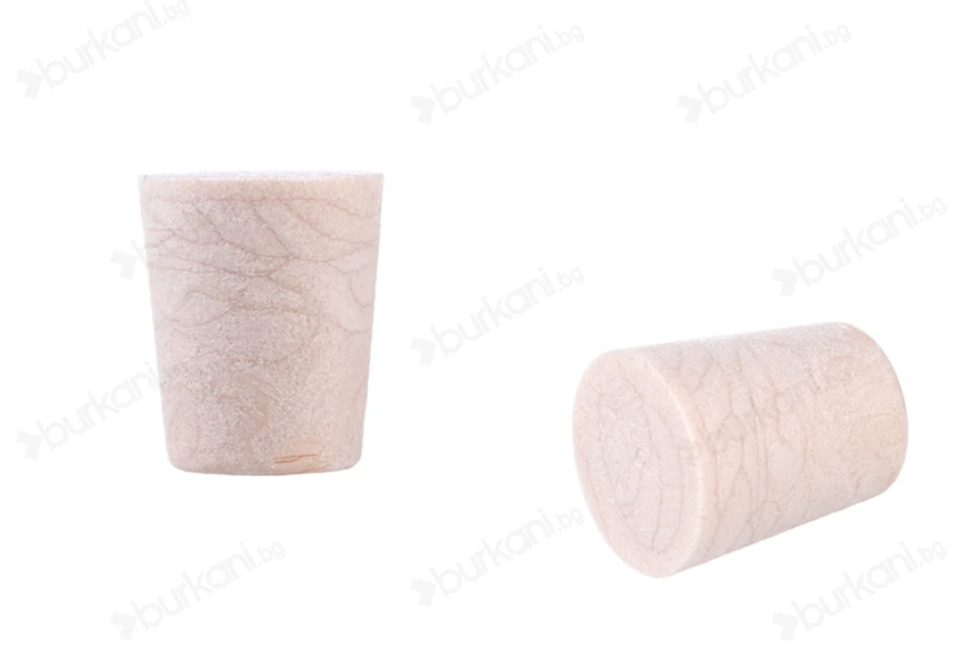 Силиконова коркова тапа  29x23,8/19,2 - за  Φ 21-изображение_продукт