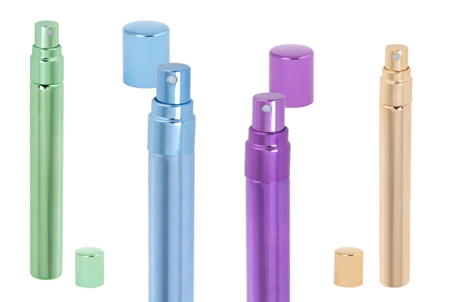 Цветни стъклени бутилки за парфюм 10 мл (тестер) Цветни стъклени бутилки за парфюм 10 мл (тестер)-изображение_група