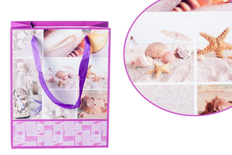 Подаръчни чанти със сатенени дръжки с размер 170x85x210 mm-изображение_група