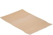Крафт опаковка тип Doy Pack 180x50x260 mm, с цип "zip" με и прозорец, размери - 100 броя Крафт опаковка тип Doy Pack 180x50x260 mm, с цип "zip" με и прозорец, размери - 100 броя