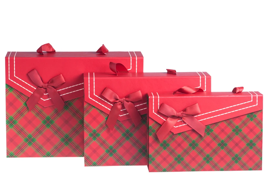 Подаръчни кутии  - комплект 3 броя  (S-M-L)-изображение_група