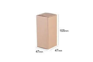 Хартиена крафт кутия  47x47x105 - 20 бр.-2