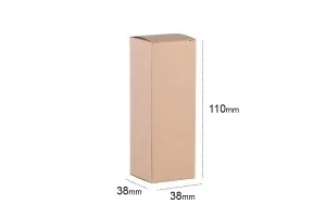 Хартиена крафт кутия с размери 38x38x110 - 20 бр. в опаковка-2