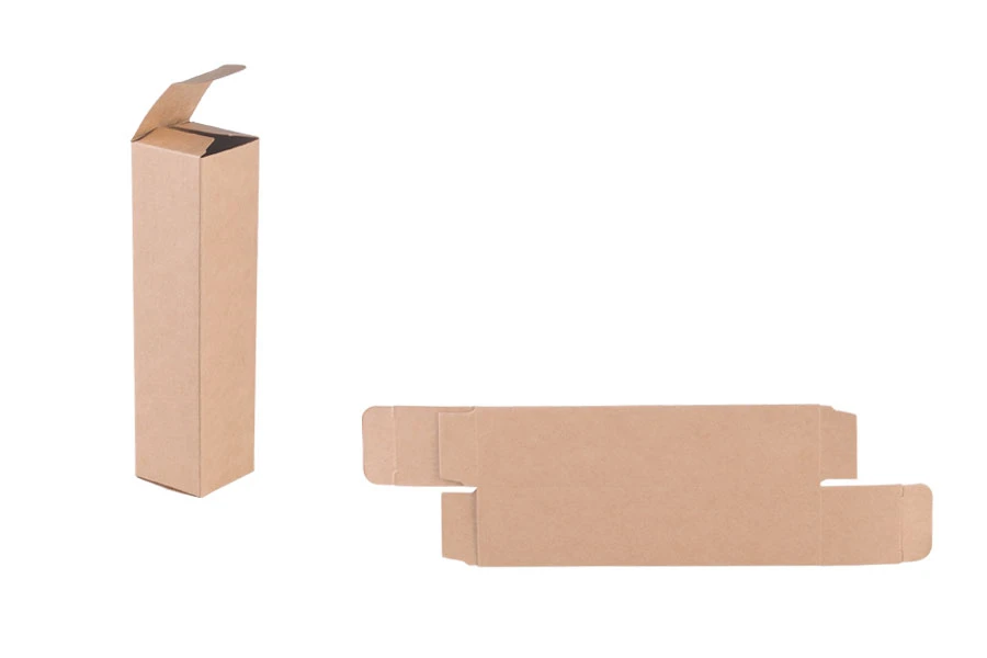 Хартиена крафт кутия с размери 38x38x160 - 20 бр. Хартиена крафт кутия с размери 38x38x160 - 20 бр.-изображение_група