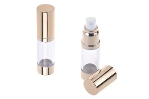 Алуминиеви  бутилки 15 мл AIRLESS ( сребристи и златисти)-5