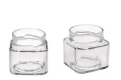Квадратен буркан 212 ml T.O 70 Deep Квадратен буркан 212 ml T.O 70 Deep