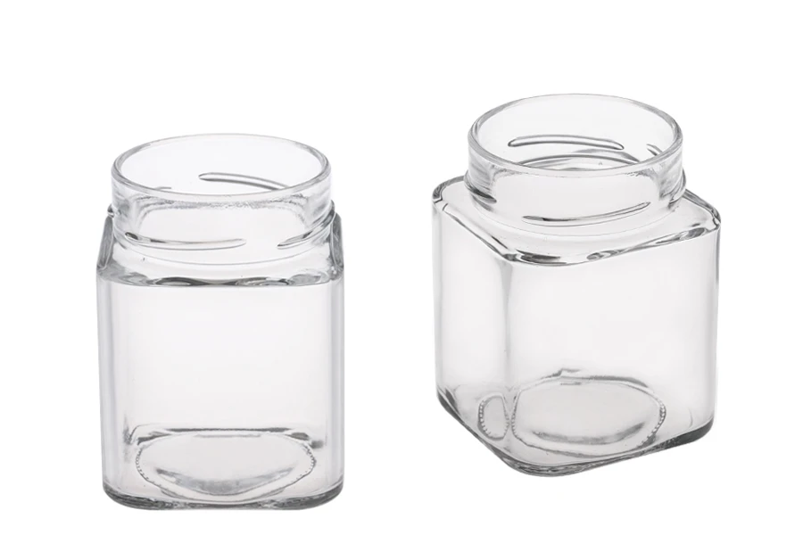 Квадратен буркан за мед 314 ml T.O 70 Deep Квадратен буркан за мед 314 ml T.O 70 Deep