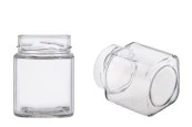 Квадратен буркан за мед 314 ml T.O 70 Deep Квадратен буркан за мед 314 ml T.O 70 Deep
