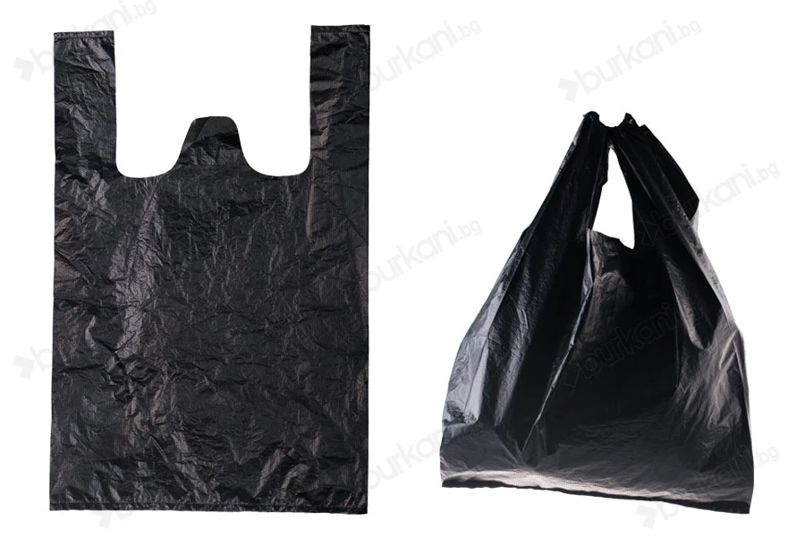 Пластмасова торбичка  35x55 cm черна-изображение_продукт