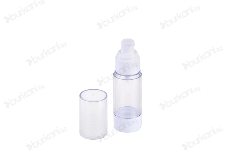 Прозрачна пластмасова опакова Airless за крем  30 ml-изображение_продукт