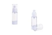 Прозрачна пластмасова опакова Airless за крем  30 ml Прозрачна пластмасова опакова Airless за крем  30 ml