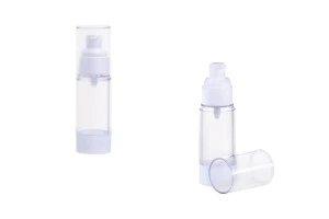 Прозрачна пластмасова опакова Airless за крем  30 ml-3