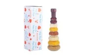 Стъклена декоративна кухненска бутилка  - 380 ml