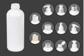 Бяла пластмасова бутилка 150 ml PP 24 Бяла пластмасова бутилка 150 ml PP 24