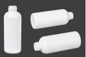 Бяла пластмасова бутилка 150 ml PP 24 Бяла пластмасова бутилка 150 ml PP 24
