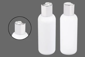 Бяла пластмасова бутилка 150 ml PP 24-3